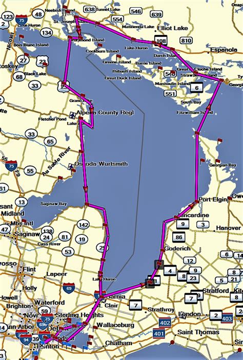 north chanel map|north channel cruising guide.